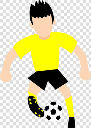 Transparent Football Players Png   Cartoon Soccer Game Png  Png Download