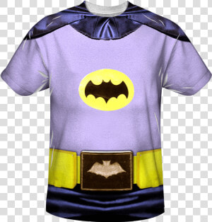 Adam West Batsuit T shirt  HD Png Download