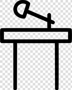 Rostrum Dias Microphone Podium Stage Conference Speech   Conference Stage Icon Png  Transparent Png