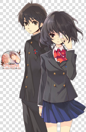 Misaki Mei And Sakakibara  HD Png Download