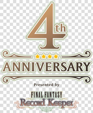 Celebrating 4th Anniversary  HD Png Download