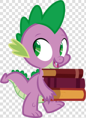 Spike Books By J   Mlp Spike Crying  HD Png Download