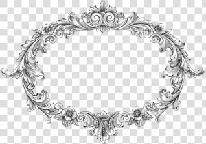 Black Vintage Frame Png Picture   Transparent Vintage Frame Png  Png Download