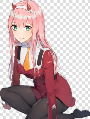  002  02  zerotwo  zerozerotwo  darling  darlinginthefranxx   Darling In The Franxx Render  HD Png Download