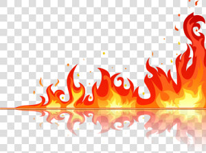 Transparent Flame Silhouette Png   Flame Vector  Png Download