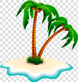 Tree Clipart Coconut   Clip Art Coconut Tree Png  Transparent Png