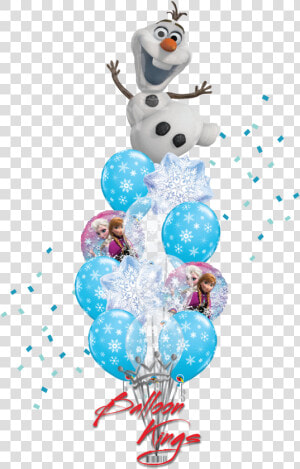Olaf Frozen Bouquet   Illustration  HD Png Download
