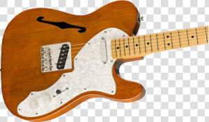 Squier Classic Vibe 60s Telecaster® Thinline  Maple   Britt Daniel Tele Thinline  HD Png Download