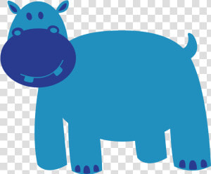 Colorful Animal Hippo Scalable Vector Graphics Svg   Animal Vector Png  Transparent Png