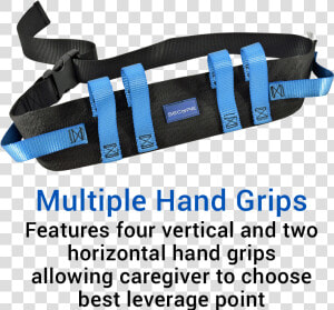 Secure® Six Hand Grip Transfer  amp  Walking Belt   Walking Gait Belt  HD Png Download