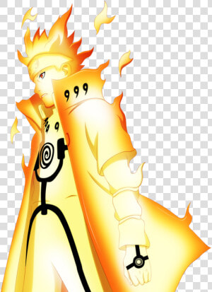 Minato Namikaze Bijuu Mode  HD Png Download