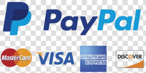 Paypal And Credit Card Logos  HD Png Download