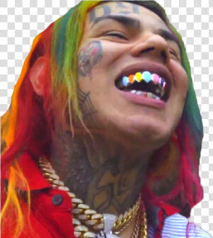 Transparent 6ix9ine Png   6ix9ine Transparent Background Face  Png Download