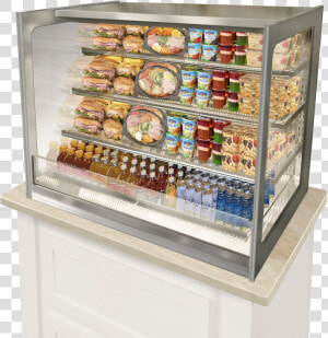 Federal Industries Itrss3634 Italian Glass Refrigerated   Refrigerator  HD Png Download