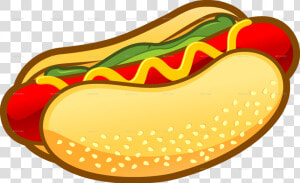 Hot Dog Png Clipart Hot Dog Hamburger Barbecue   Hot Dog Clipart Transparent Background  Png Download