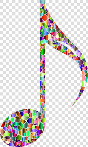 Rainbow Music Notes Png Clipart   Png Download   Rainbow Music Note Png  Transparent Png