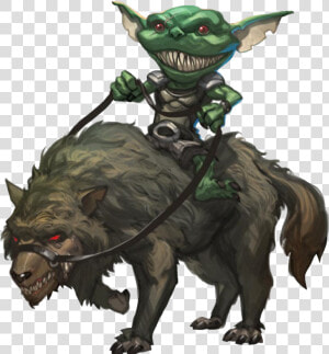 Goblin Png Character   Goblin Worg Rider  Transparent Png