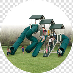 Circle cropped   Playground Slide  HD Png Download