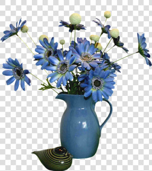 Flower Vases  Flowers  Plants  Polyvore  Beautiful    Blue Flower In Vase  HD Png Download