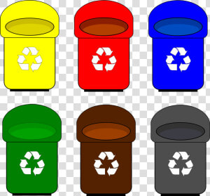 Recycle Clipart Recycle Bin   Trash Bin Clipart Png  Transparent Png