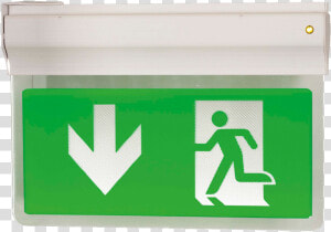 Hanging Emergency Exit Illuminated Sign   Ansell Exit Sign  HD Png Download