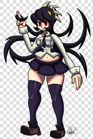 Wanted To Draw Something Skullgirls Related   Cartoon  HD Png Download