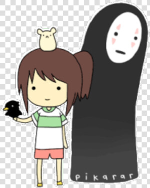  anime  manga  aesthetic  ghibli  studio  studioghibli   No Face Spirited Away Chibi  HD Png Download