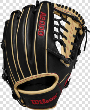 Wilson A2000   Black And Gold Baseball Glove  HD Png Download