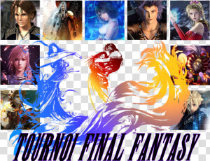 Yoshitaka Amano Final Fantasy Logo  HD Png Download