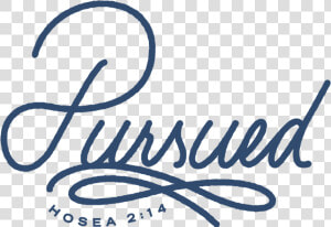 Pursued Logo Fnl Outlined   Que Linda  HD Png Download