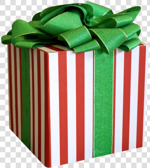 Gift Box  Christmas  Decorate  Bow Green   Christmas Presents Wrapped Up Png  Transparent Png