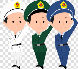 Cartoon Drawing Animation National   Soldier Boy Salute Drawing  HD Png Download