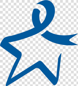 Colon Cancer Ribbon Png   Colon Cancer Awareness Star  Transparent Png