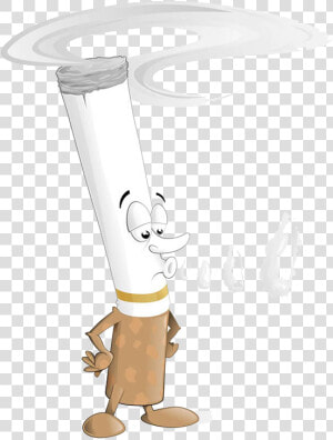 Transparent Cigarrette Png   Cigarette Cartoon Cigarette Smoking  Png Download