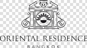 Oriental Residence Bangkok Logo  HD Png Download