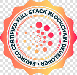 Emurgo Certified Full Stack Blockchain Developer  HD Png Download