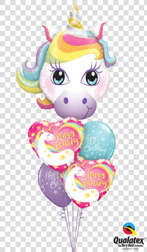 Buy Unicorn Balloons Inflated   Unicorn Balloons Png  Transparent Png