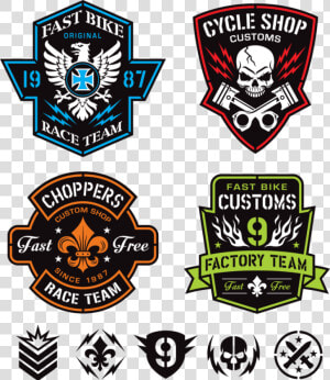 Logo Vector Motorcycle Illustration Skull Png Download   Vector Motorcycle Logo Png  Transparent Png