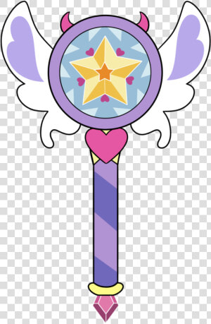 Sparkle Clipart Star Disney   Star Vs The Forces Of Evil Star  39 s New Wand  HD Png Download