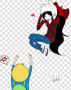 New Love Blossoms Finn X Marceline Chapter   Finn And Marceline Love  HD Png Download