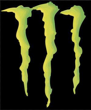 Monster Energy Beverage Co Logo Png Transparent   Black Monster Energy Logo  Png Download