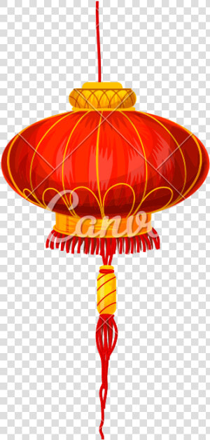 Red Chinese Lamp Png Picture   Paper Lanterns Chinese Drawings  Transparent Png