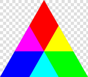 Triangle Rgb Mix Svg Clip Arts   Triangles Clipart Png  Transparent Png