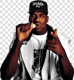 The Lead Spark Plug Of The Frenetic Hip Hop Trio Known   Shaq Rapper  HD Png Download