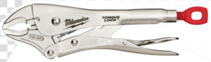 Milwaukee 5 In Locking Pliers Curved Jaw  HD Png Download