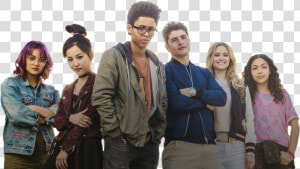 The Cast Of Hulu And Marvel’s “runaways”   Runaways Series  HD Png Download