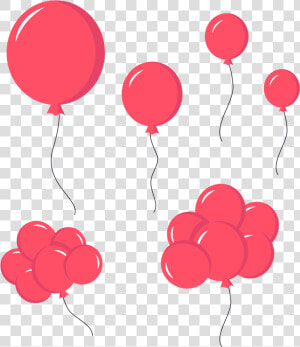 National Day Red Balloons Festive Png And Vector Image   Balloon Vector Png  Transparent Png