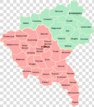 Polish Districts Of Posen   Provinz Posen  HD Png Download