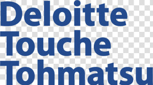 Deloitte Touche Tohmatsu Logo Png Transparent   Parallel  Png Download