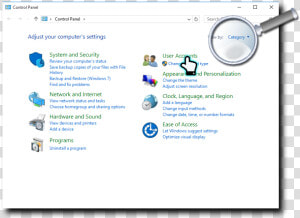 Control Panel Items In Large Icons View   Microsoft Windows 10 Control Panel  HD Png Download